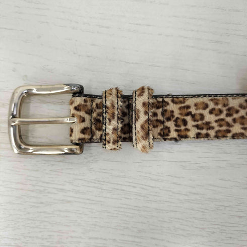 ネペンテス NEPENTHES ハラコ レオパードベルト レディース  28